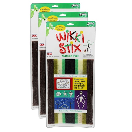 Wikki Stix®, Nature Colors, PK144